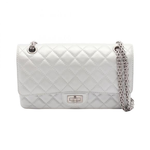 CHANEL Handbags - Chanel 2.55 Matelassé Mademoiselle Chain Shoulder Bag Handbag Leather Women's...